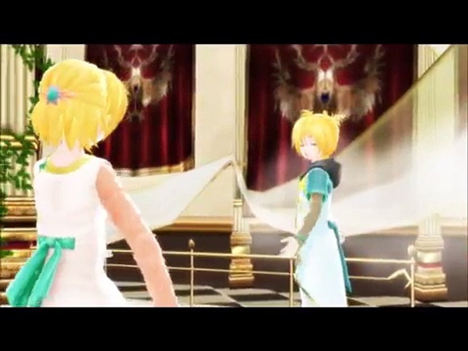 Canterella mmd rin and len kagamine