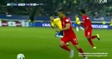 Douglas Costa 2:1 Winner Goal |  Brazil vs Peru 14.06.2015