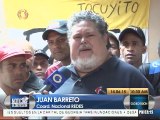 Barreto se pronuncia ante asesinato de dirigente campesino