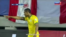 Douglas Costa Goal 2:1 | Brazil vs Peru 14.06.2015 HD (Copa America 2015)