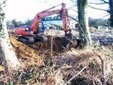 Hitachi Zaxis 160LC Excavator Digging Subsoil