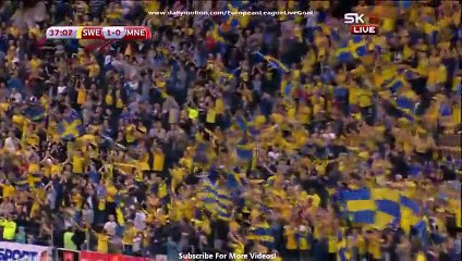 Sweden 3 - 1 Montenegro [Euro Qualifiers]