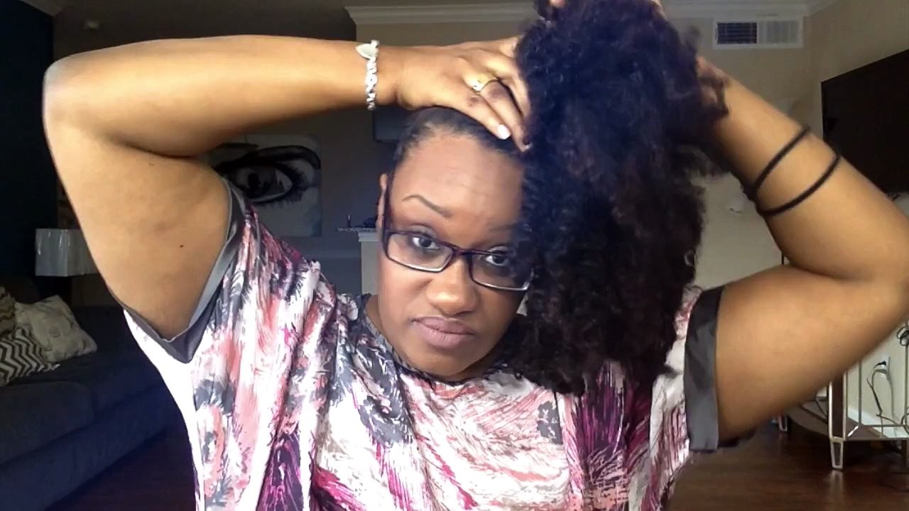 OLD TWIST OUT  ||  2 MIN BUN