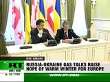 Putin lampoons 'Saakashvili tie' at gas talks with Ukraine