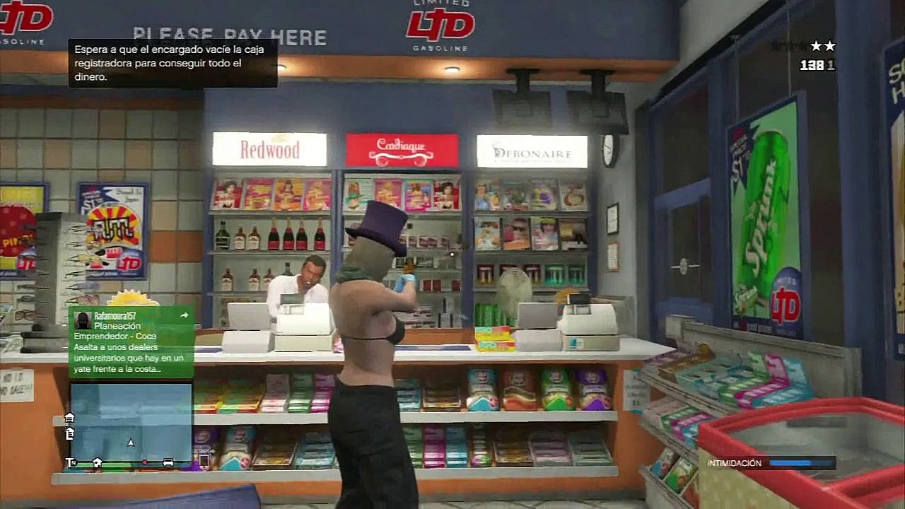 GTA V ONLINE TRUCO DINERO INFINITO SOLO!! 1.25/1.27