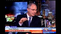 Embajadores de Israel y de Palestina en Colombia debaten sobre tensa situación en Medio Oriente