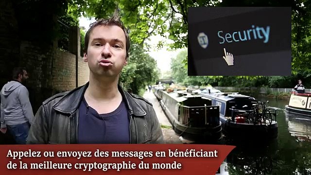 Envoyez des messages + appels ULTRA SÉCURISÉS