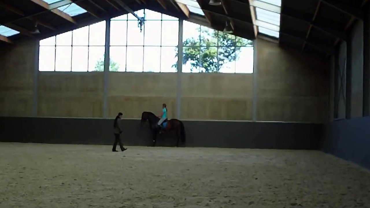 Lobke piaffe training