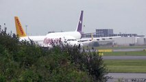 FLIGHT OF THE PEGASUS - Pegasus Airlines Airbus A320 & Boeing 737 takeoff & landing TC-DCB TC-AEP