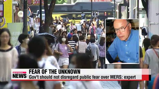 Gov't should not disregard public fear over MERS: expert