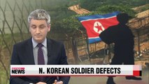 N. Korean soldier defects to S. Korea
