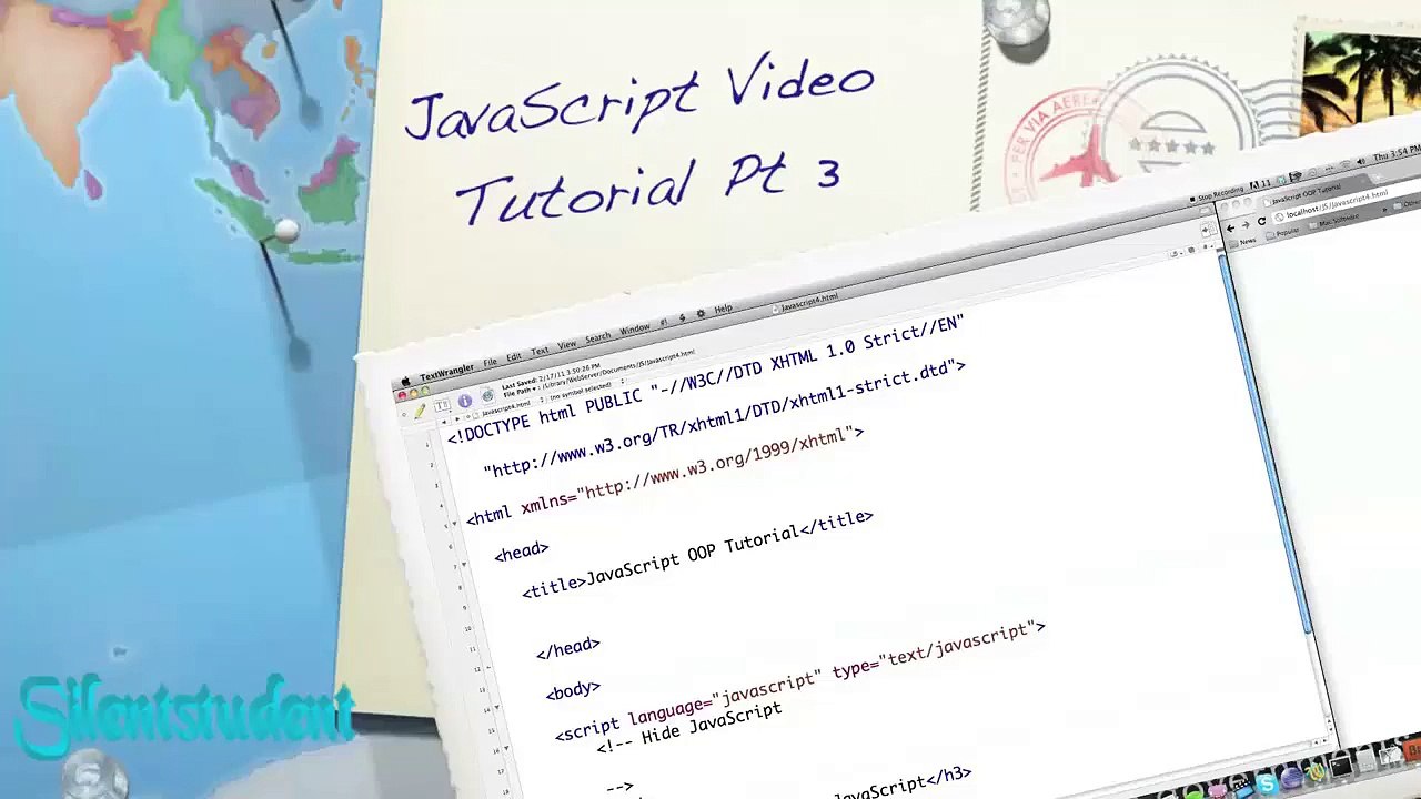 JavaScript Video Tutorial Part 3