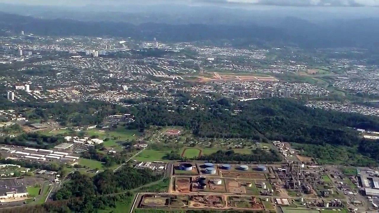 "Landing in San Juan Puerto Rico"