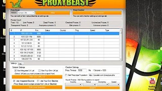 Free Proxy Software Proxy Beast  Unique 100 Working Proxies Free Proxy Software Download