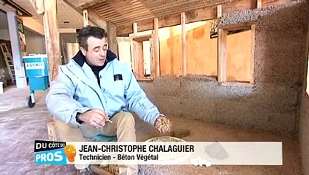 Béton de chanvre (chanvre-chaux) - distributeur : eco-logis.com