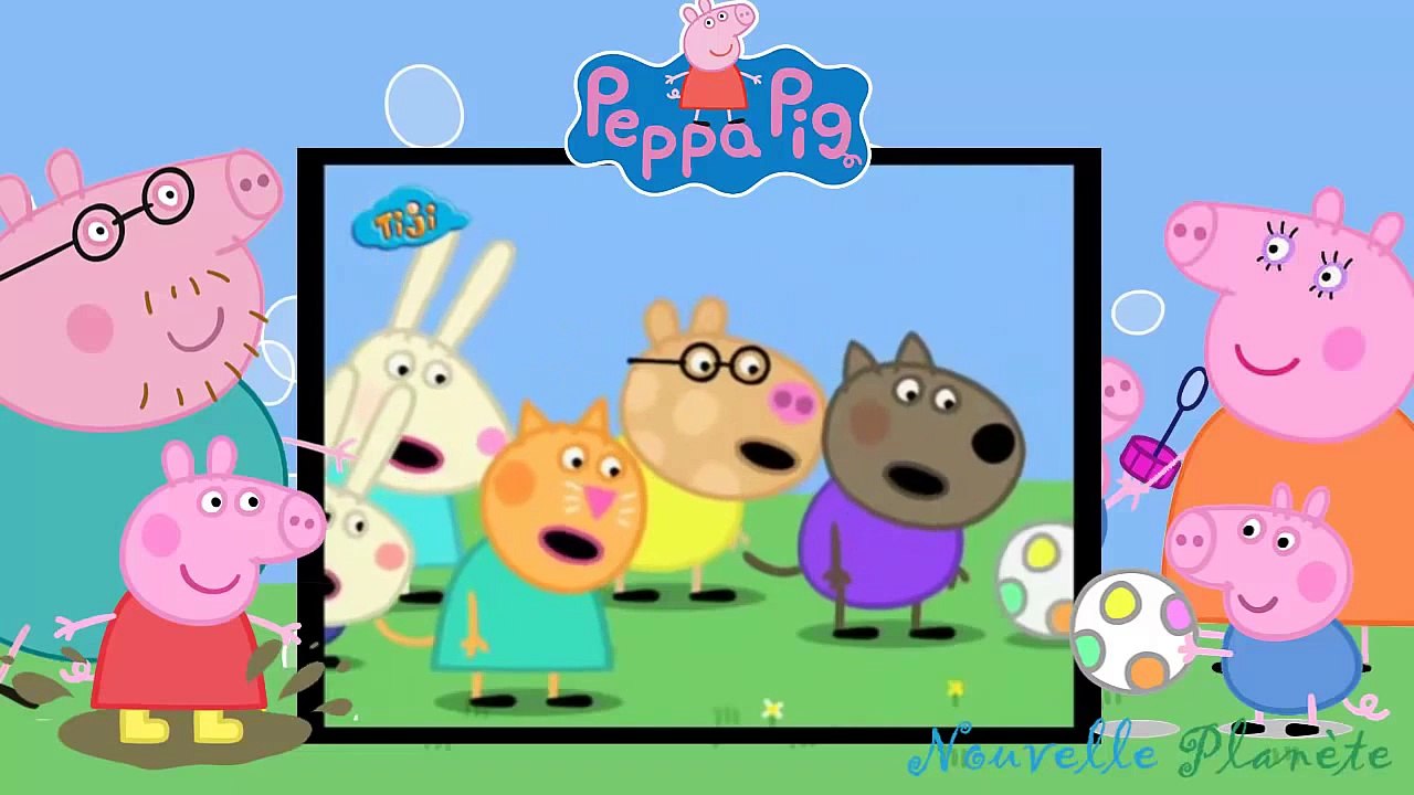 Peppa Pig en Francais - La balle rebondissante - 2015