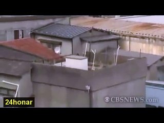 من أشد مقاطع الرعب في تسونامي اليابان