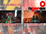 Rock Band vs. Guitar Hero 3 - 3s and 7s Comparison (EXPERT)