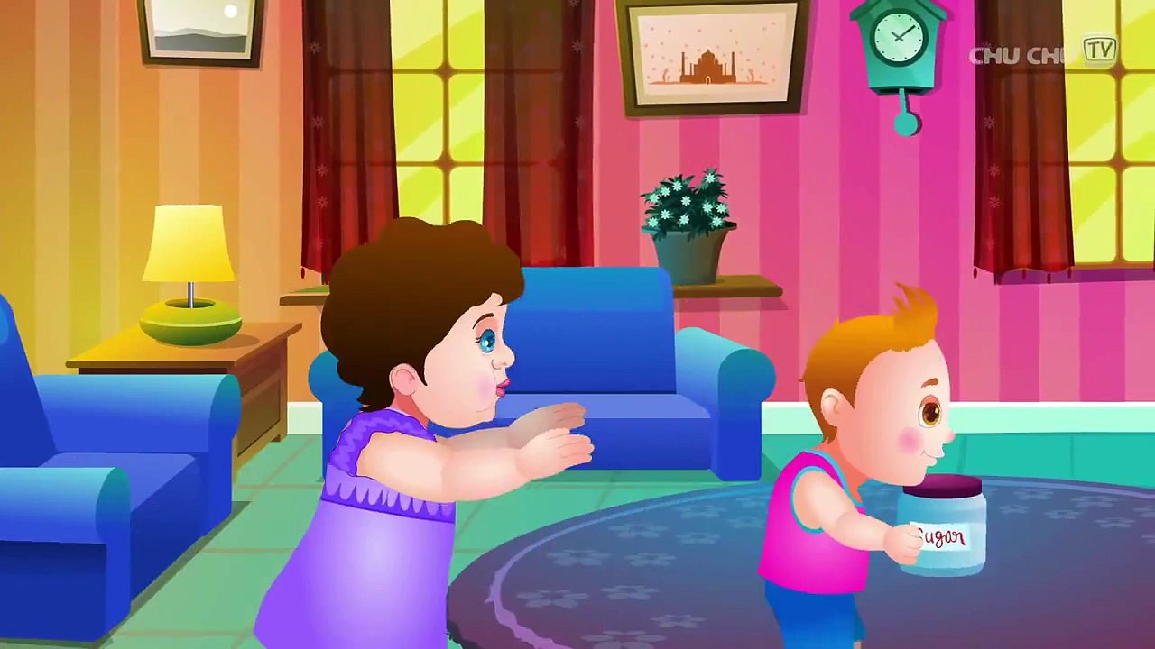 Johny Johny Yes Papa Nursery Rhyme   Cartoon Animation Rhymes   Songs for Children
