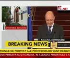 Traian Băsescu, a declarat astăzi că îşi asumă, împreună cu