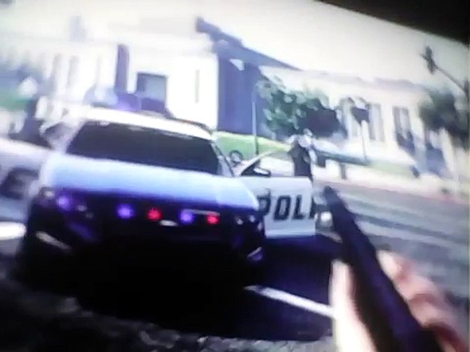 playing GTA 5 on PS4