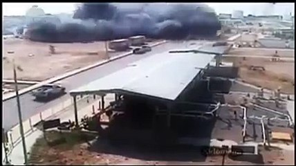 Explosions in oil fields