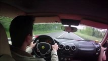 Ferrari F430 almost crashed during drive test in Maranello