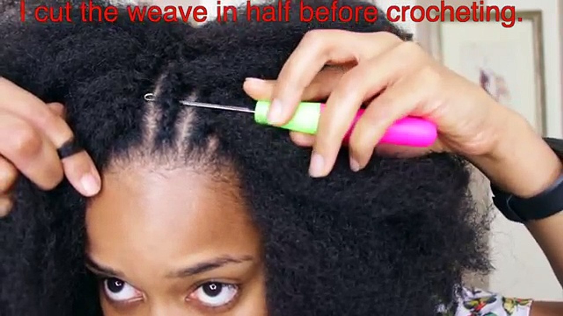 How to: Crochet Braid Hair Tutorial w/ Cuban Twist Weave - video