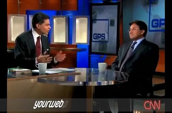Leaves an American Indian CNN Anchor Speechless Former President Pervaiz Musharraf