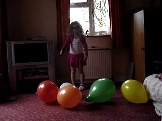 Popping Balloons with a Wicked Laser