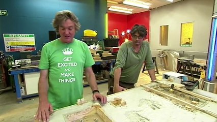 The Concrete Worktop Is Complete - James May's Man Lab