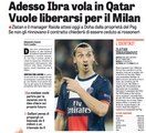 PSG: Ibra au Qatar pour son transfert au Milan AC