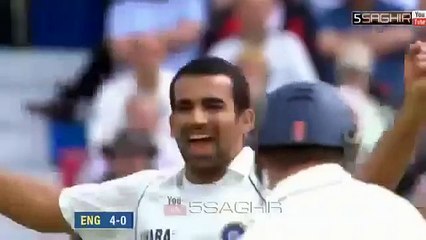 Zaheer Khan 19 Wickets vs England 2007 series