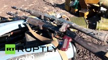 Украинские силовики бросили в Дебальцево тяжелую технику и вооружение