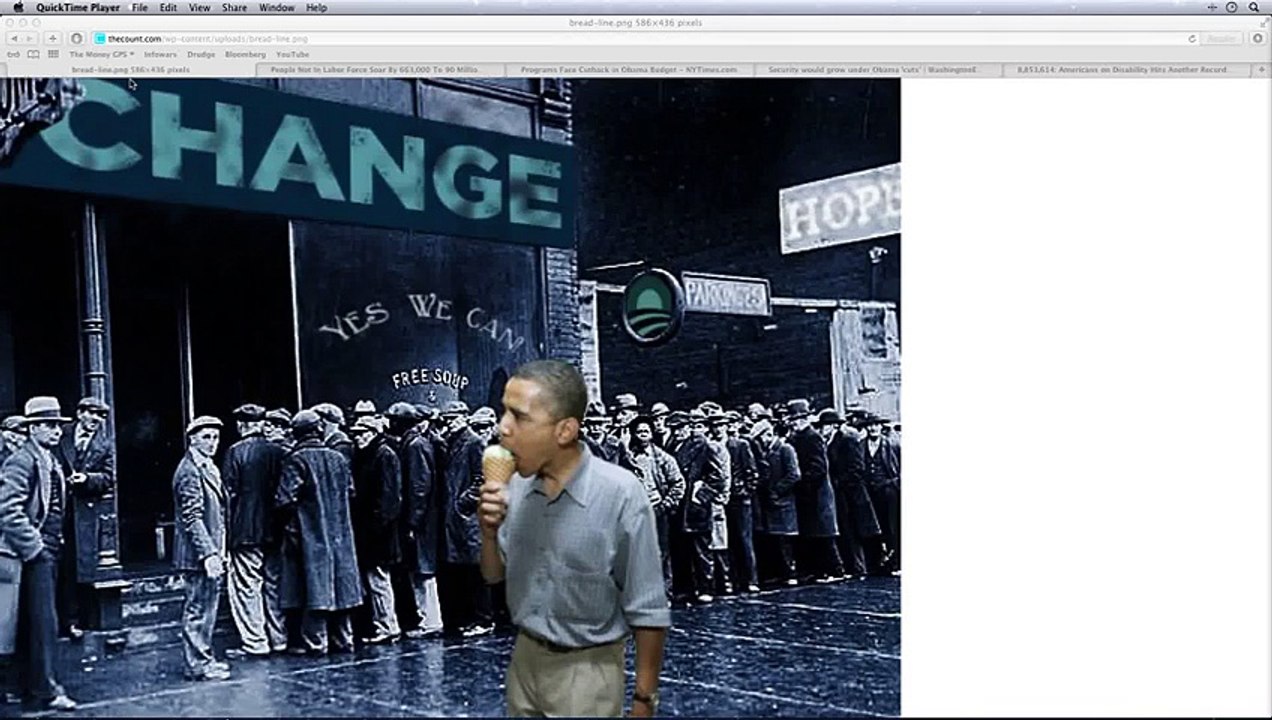 Real Unemployment, Welfare, Social Security, Food Stamps...Riots