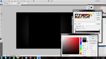 How To Make A Sleek  Background Using Brushes and Gradients