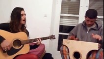 Amy Winehouse/Valerie-acoustic cover/By Avigail Danino and Boaz Blum