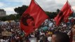 Miles de manifestantes exigen la renuncia del presidente de Guatemala