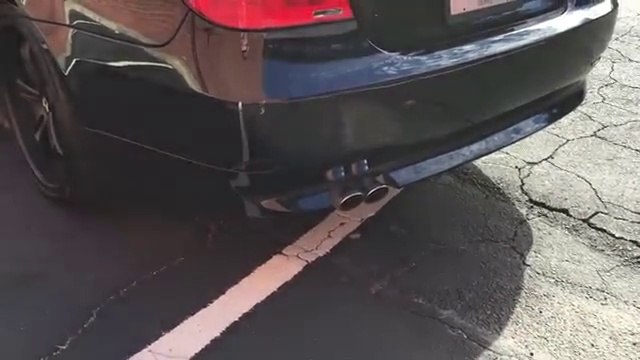 BMW 530i E60 Muffler Delete