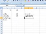 Excel Básico - Adição, Subtração, Multiplicação, Divisão - Prof. Proeesc - Prof. Jorge Luíz