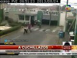 TUTEVE.TV/ Cámáras muestran como mujer fue apuñalada por su esposo