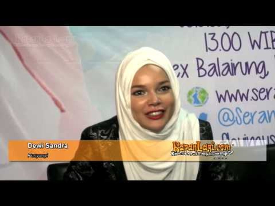 Dewi Sandra Kangen Nyanyi