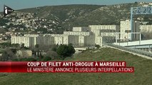 Coup de filet anti-drogue à Marseille: 33 personnes interpellées