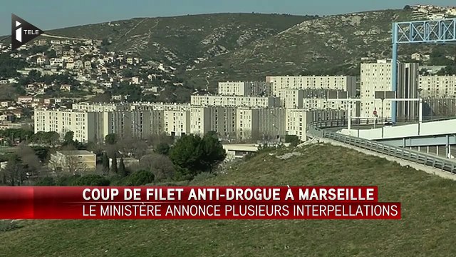 Coup de filet anti-drogue à Marseille: 33 personnes interpellées