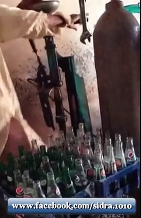Fake Pepsi Bottles Are Being Filled In A House