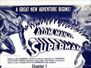 "KIRK ALYN - The First Superman" - (1948 to 1950)