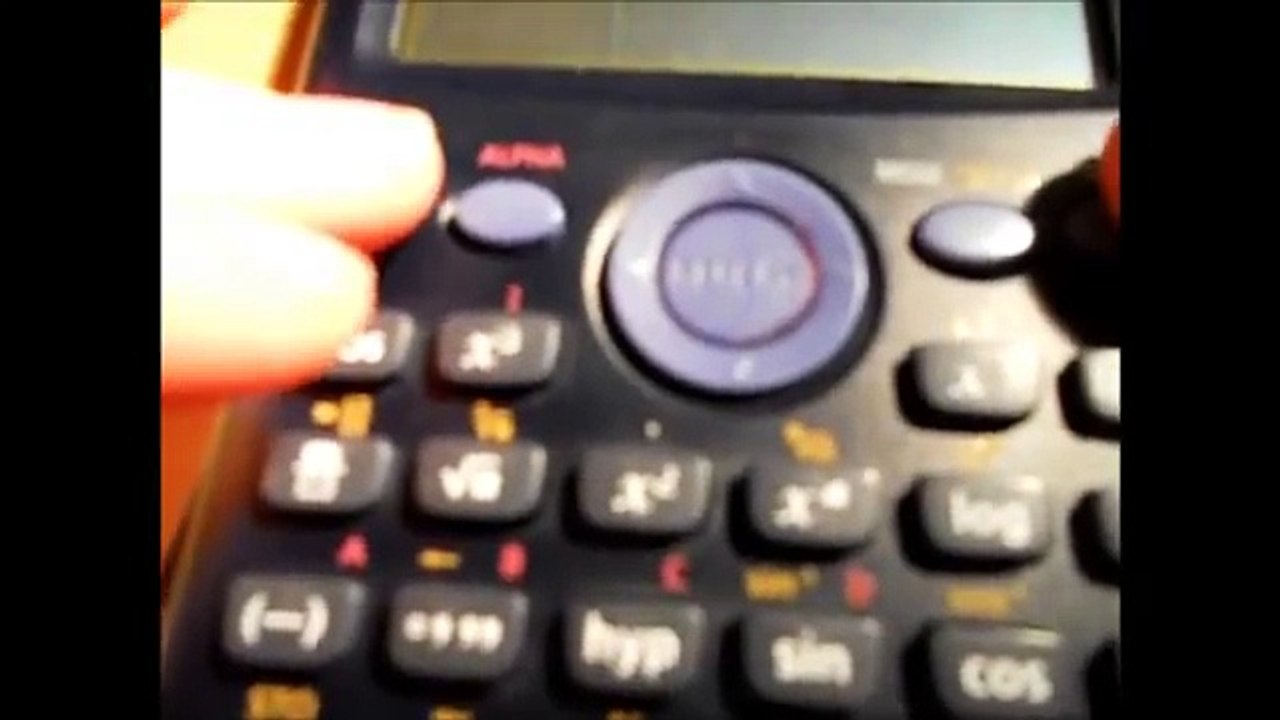 Casio Calculator EasterEgg (fx83ES) video Dailymotion