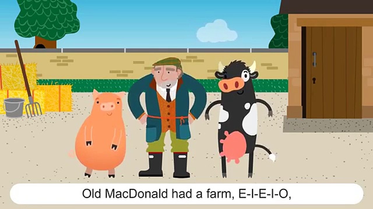 Old MacDonald had a farm 2 | Animation English Nursery Rhymes & Songs for children