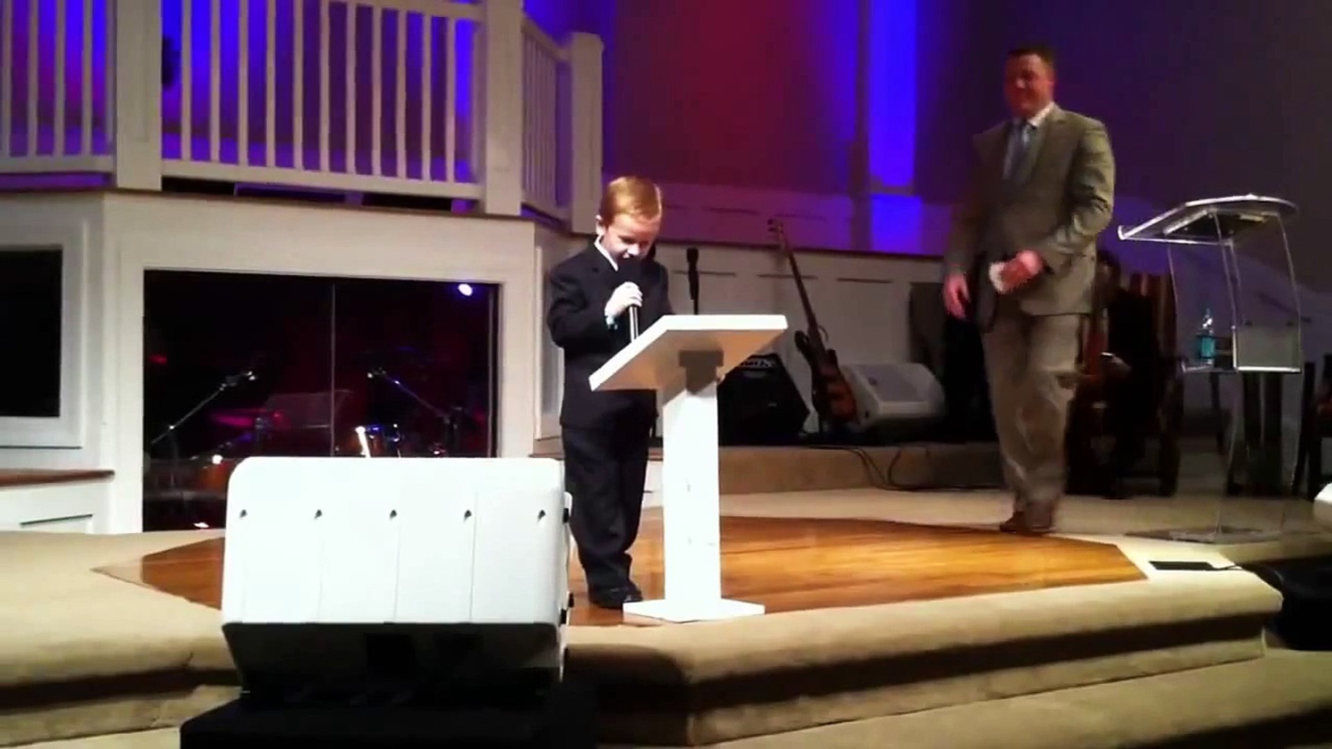 Kanon Tipton Preaching (Children) USA