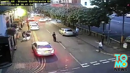 Sneak attack: man smashed in back of head with concrete slab